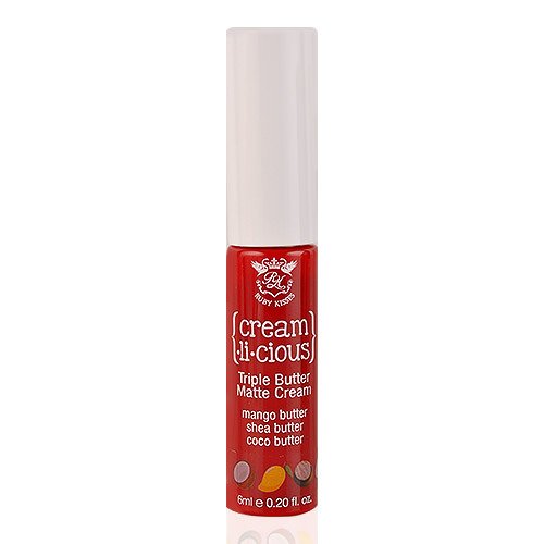 [Ruby Kisses] Cream Licious Triple Butter Matte Lip Cream 0.2oz