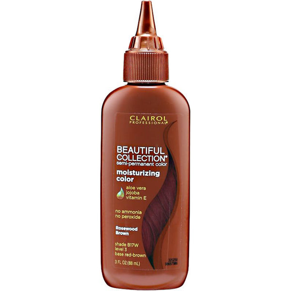[Clairol] Beautiful Collection Semi-Permanent Moisturizing Hair Color Rinse 3Oz [B17W Rosewood Brown]