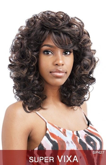 Super Vixa By Vanessa Fifth Avenue Collection Synthetic Long Curly Wig