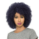 Hh-afro Jerry - The Wig Brazilian Human Natural Hair Blend Kinky Curly Style
