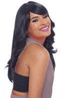 Go109 - Harlem 125 Gogo Collection Synthetic Full Wig Long Flip Side Curl