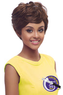 Go112 - Harlem 125 Gogo Collection Synthetic Full Wig Short Mama Curl
