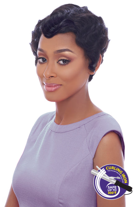 Go113 - Harlem 125 Gogo Collection Synthetic Full Wig Short Mama Curl