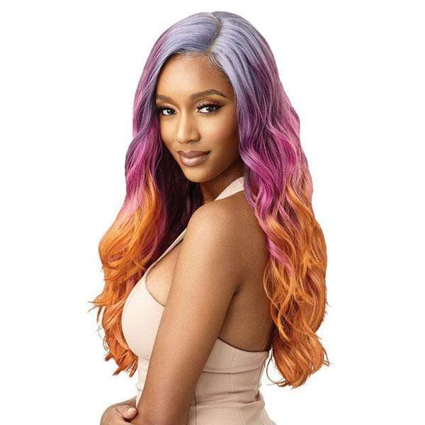 Outre Color Bomb Hd Transparent Lace Front Wig - Zahara